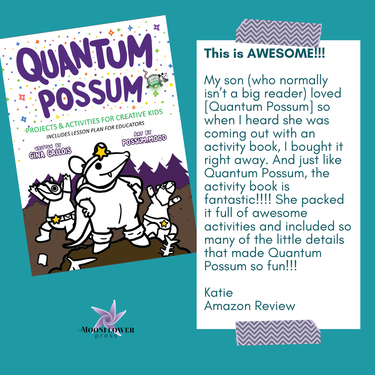 Quantum Possum: The Cosmic Taco of Possumbilities, a Middle Grade+ Graphic Novel - Paperback