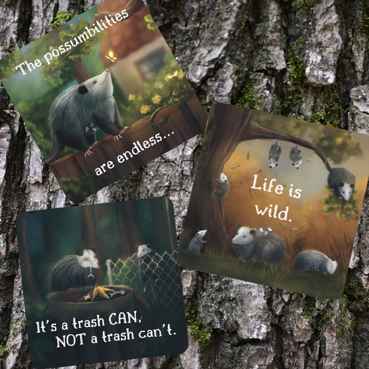 The Possumbilities are Endless Sticker - Durable Waterproof Vinyl