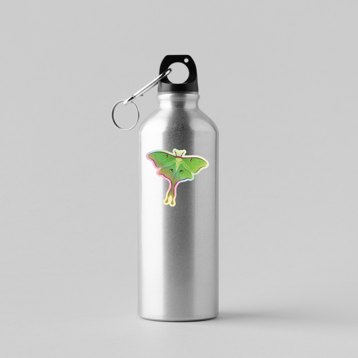 Lovely Luna Moth Sticker - Holographic Waterproof Vinyl