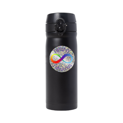 Neurofabulous - Neurodivergence Pride Sticker - Durable Waterproof Vinyl