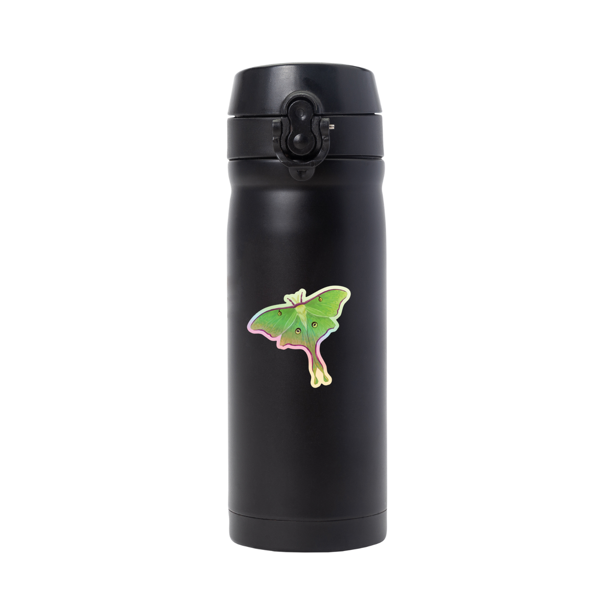 Lovely Luna Moth Sticker - Holographic Waterproof Vinyl