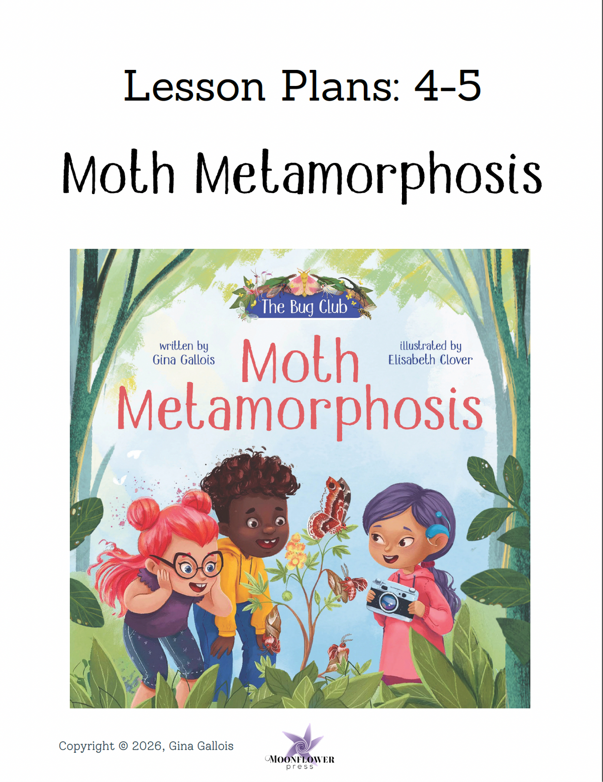 Lesson Plan & Activities: Moth Metamorphosis